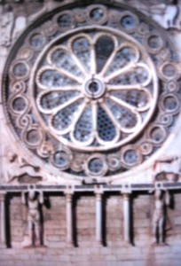 Spoleto Duomo: Rose Window
